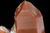 Natural, Red Quartz Crystal Cluster - Morocco #88916-2